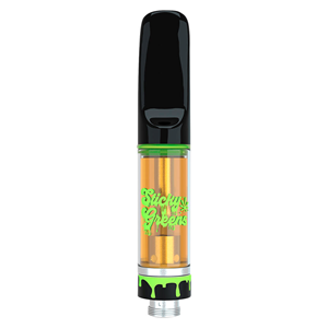 Sticky Greens - Baja Breeze Liquid Diamonds 510 Thread Cartridge - Sativa - 1g